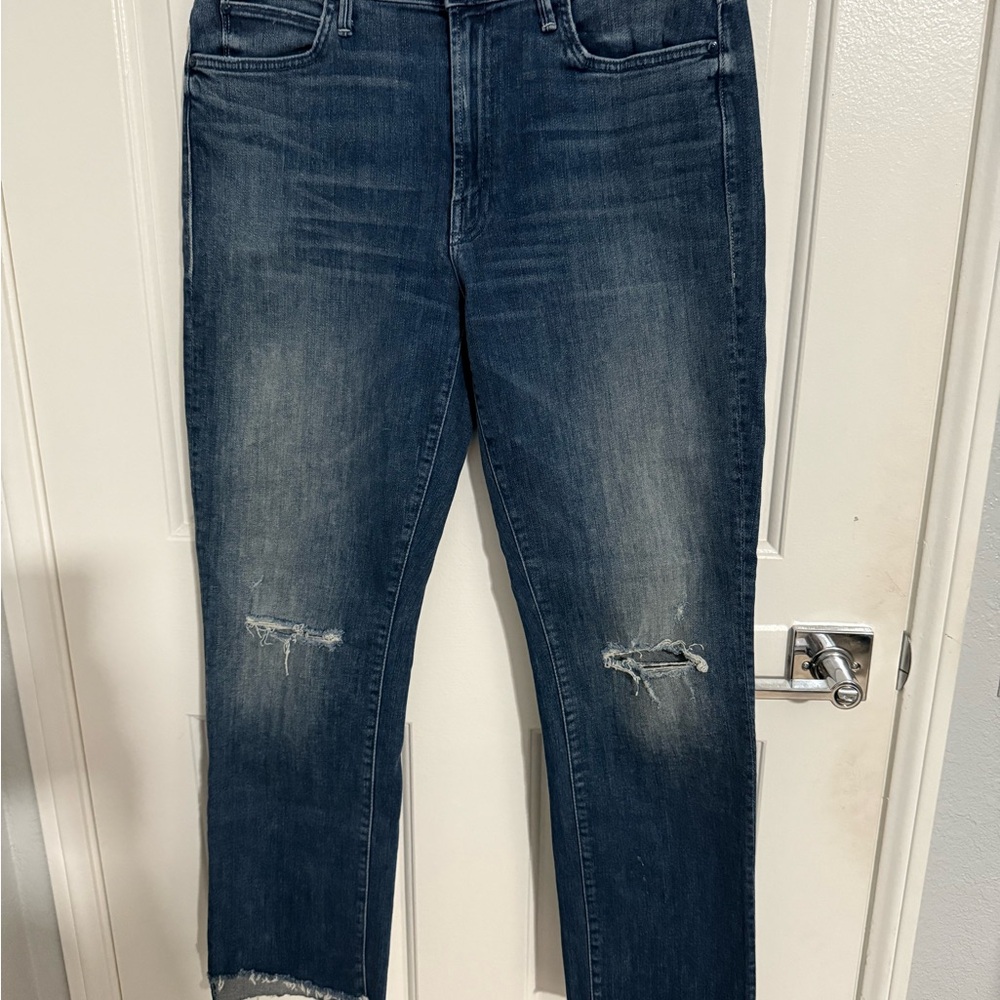 MOTHER Classic Blue Denim Jeans